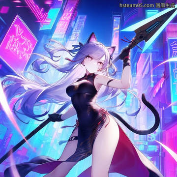 浅月 R 霓虹九街的夜行猫