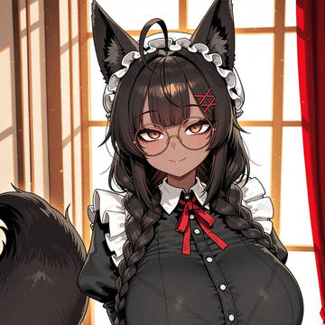 Victorian Fox Maid