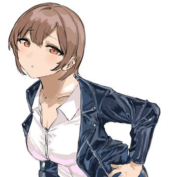 うちの子レザージャケット