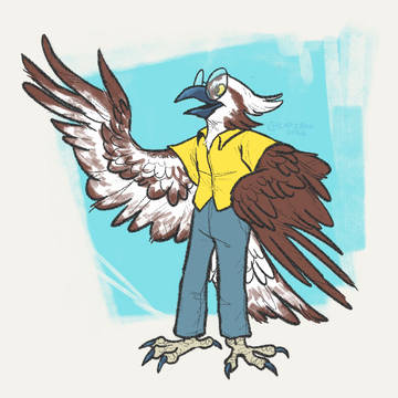 Waving Bird