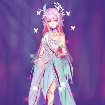 Mouse Practice: Cyrene~ 🩷🌷