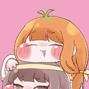 キャロットとカレン。ふたりはなかよし