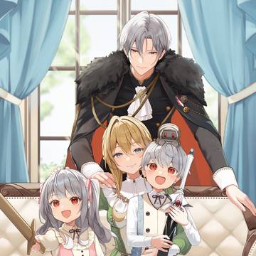 【仕事絵】『死神騎士様との間に双子を授かりました』
