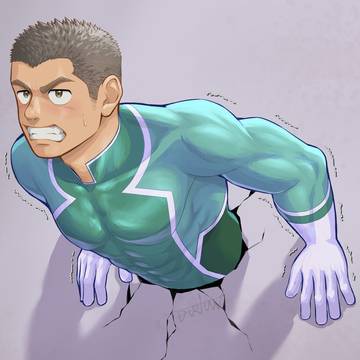壁尻ヒーロー