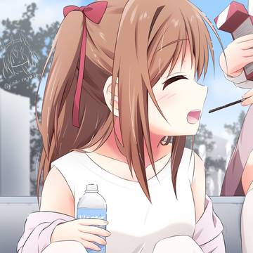 隙だらけな女の子