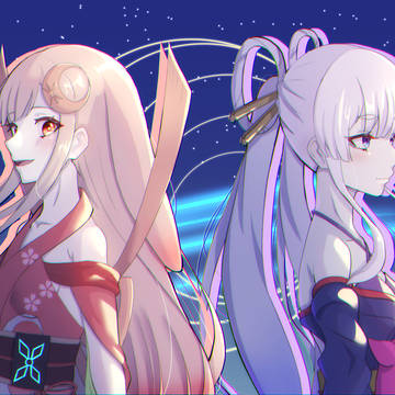 かぐやとヤッチョ