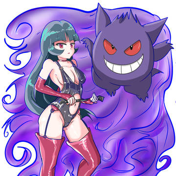 Sabrina and gengar - ナツメ ゲンガー :3