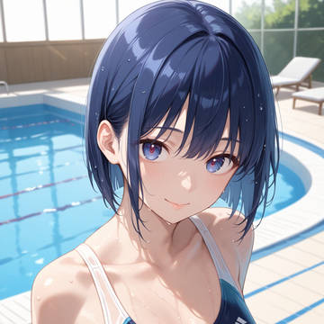 若松志保 競泳水着