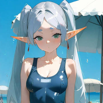スクール水着のフリーレンさん