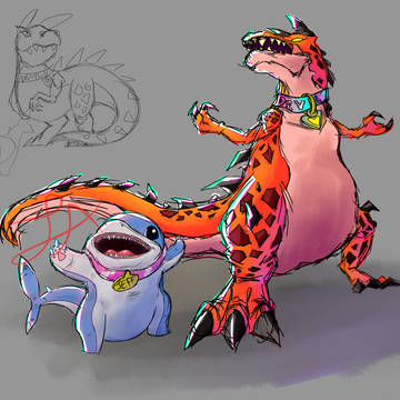 Devil Dinosaur Jeff デビル・ディノ・ジェフ