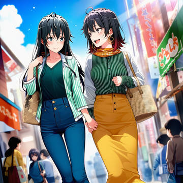 雪ノ下姉妹デート