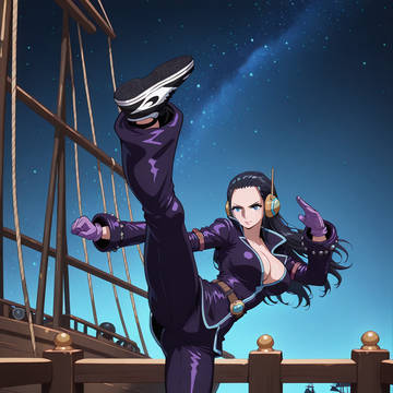 Nico Robin Kick