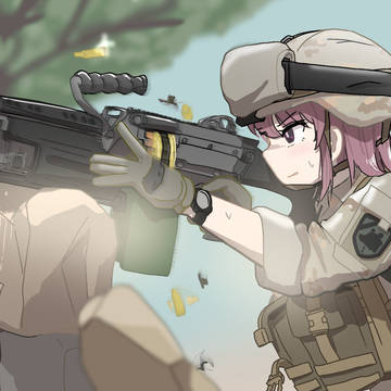 SAW gunner