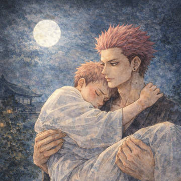 A time traveler's cursed love.