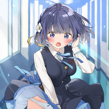 美鈴の風チラ