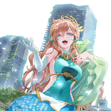 人魚ちゃん|境奏戯画