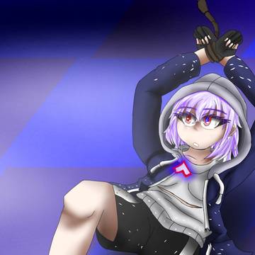 hyperdust girl got rope up