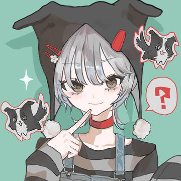 ボーダーコリー擬人化🐶