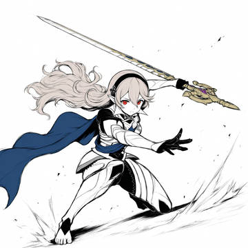 FireEmbrem Kamui Ready to slash