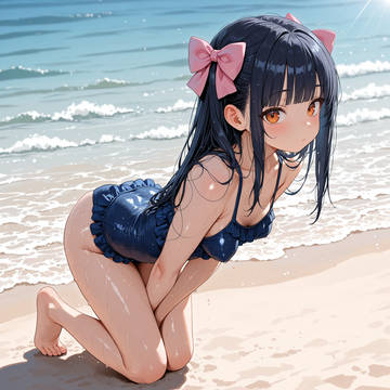 Jr.アイドル れなちゃん 水着撮影