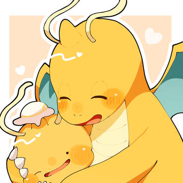 カイリューとメタモン