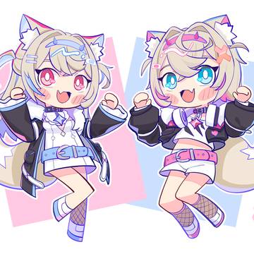 💙+🩷= Fuwamo