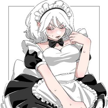 一年くらい前に描いたメイド