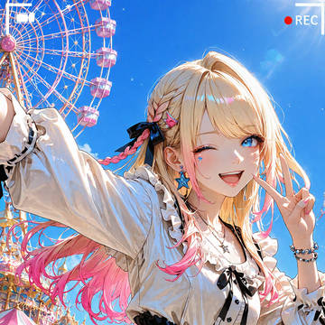 REC：星空エナメルと遊園地デート