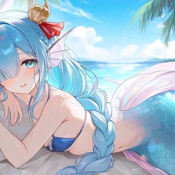 my little mermaid angel