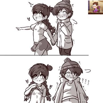 Fanbox sketches16 Mini pines