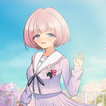 桜フォトグラフ麻央