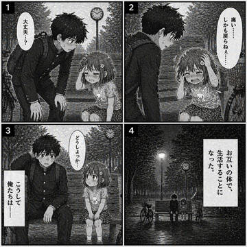ぶつかって、入れ替わって。8話