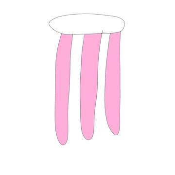糸を編み込めば