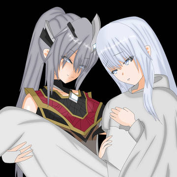 巫女と影