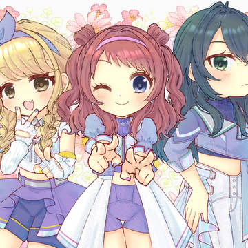 雨上がりのアイリス