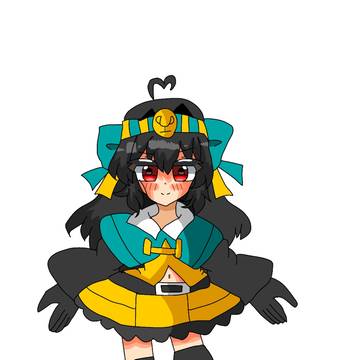デスカーンを擬人化して描いてみた！