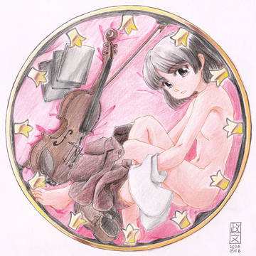 円い箱