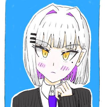 インナーカラーガール