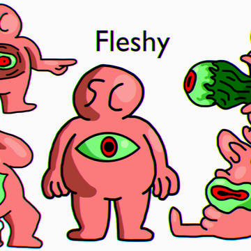 FLESHY