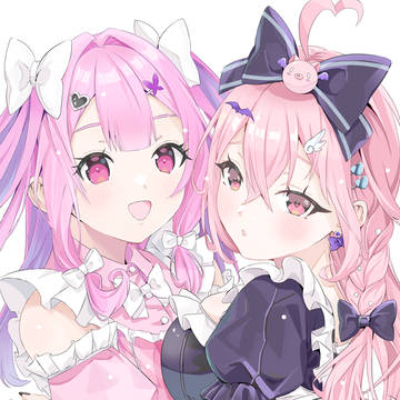 あおぎりピンクコンビ