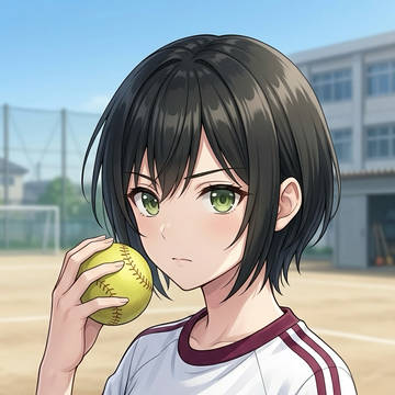山崎さんと体育の時間