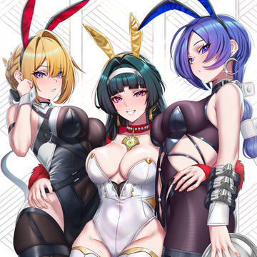 Triple bunnies