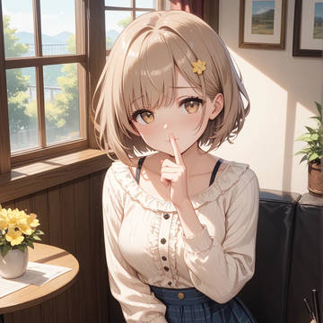 …そんな見られると困る☕🩷