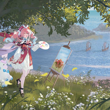 风堇与小伊卡的采风之旅ヒアンシー