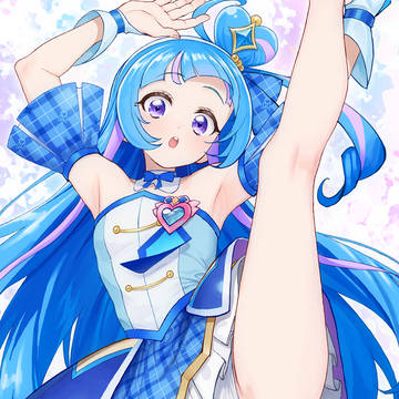 バランスを崩したキュアウインク