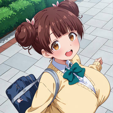 ロリ巨乳と学園生活