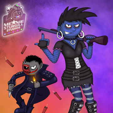 Xaria and Monty Art
