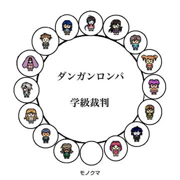 ダンガンロンパBRⅡ 幻想曲【ファンタジア】学級裁判座席表