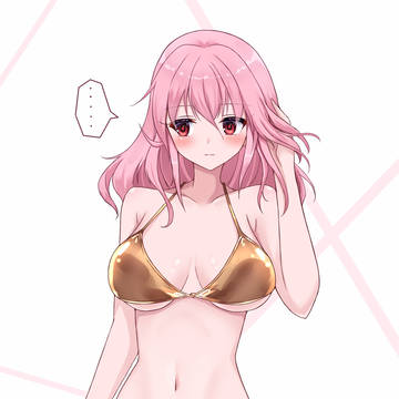 金色水着