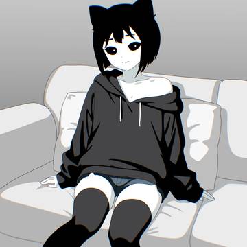 ソフィー 黒ニーソ